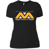 T-Shirts Black / X-Small They Mostly Come At Night Mostly Women's Premium T-Shirt