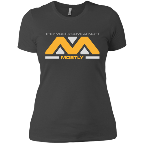 T-Shirts Heavy Metal / X-Small They Mostly Come At Night Mostly Women's Premium T-Shirt