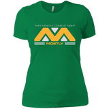 T-Shirts Kelly Green / X-Small They Mostly Come At Night Mostly Women's Premium T-Shirt