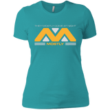 T-Shirts Tahiti Blue / X-Small They Mostly Come At Night Mostly Women's Premium T-Shirt