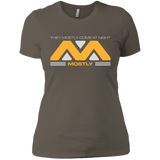 T-Shirts Warm Grey / X-Small They Mostly Come At Night Mostly Women's Premium T-Shirt