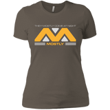 T-Shirts Warm Grey / X-Small They Mostly Come At Night Mostly Women's Premium T-Shirt