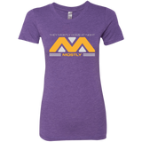 T-Shirts Purple Rush / Small They Mostly Come At Night Mostly Women's Triblend T-Shirt