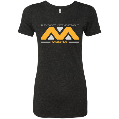T-Shirts Vintage Black / Small They Mostly Come At Night Mostly Women's Triblend T-Shirt