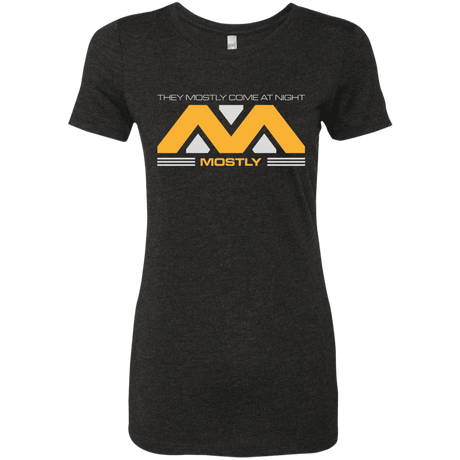 T-Shirts Vintage Black / Small They Mostly Come At Night Mostly Women's Triblend T-Shirt