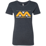 T-Shirts Vintage Navy / Small They Mostly Come At Night Mostly Women's Triblend T-Shirt