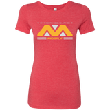T-Shirts Vintage Red / Small They Mostly Come At Night Mostly Women's Triblend T-Shirt