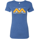 T-Shirts Vintage Royal / Small They Mostly Come At Night Mostly Women's Triblend T-Shirt