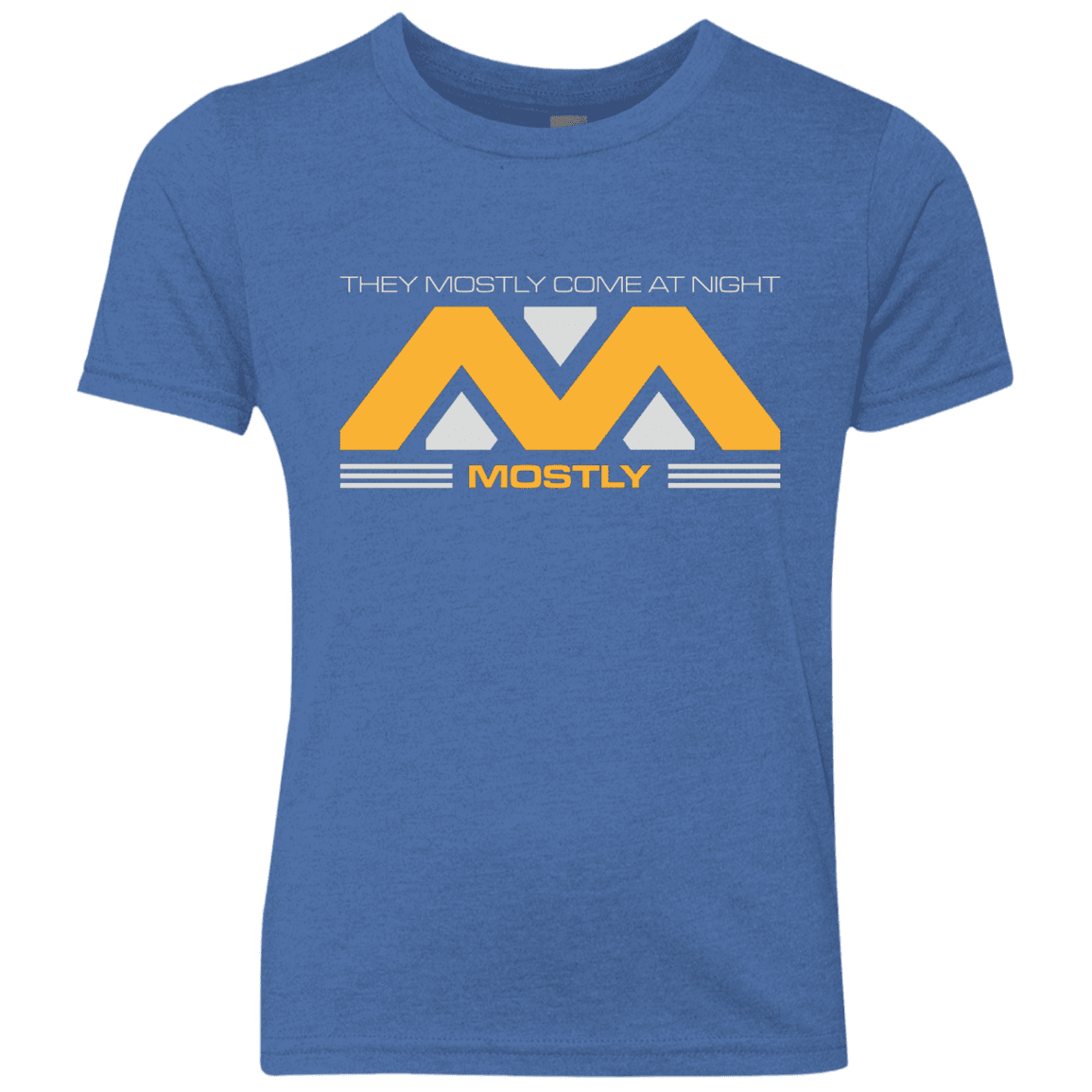 T-Shirts Vintage Royal / YXS They Mostly Come At Night Mostly Youth Triblend T-Shirt