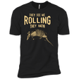 T-Shirts Black / YXS They See Me Rollin Boys Premium T-Shirt