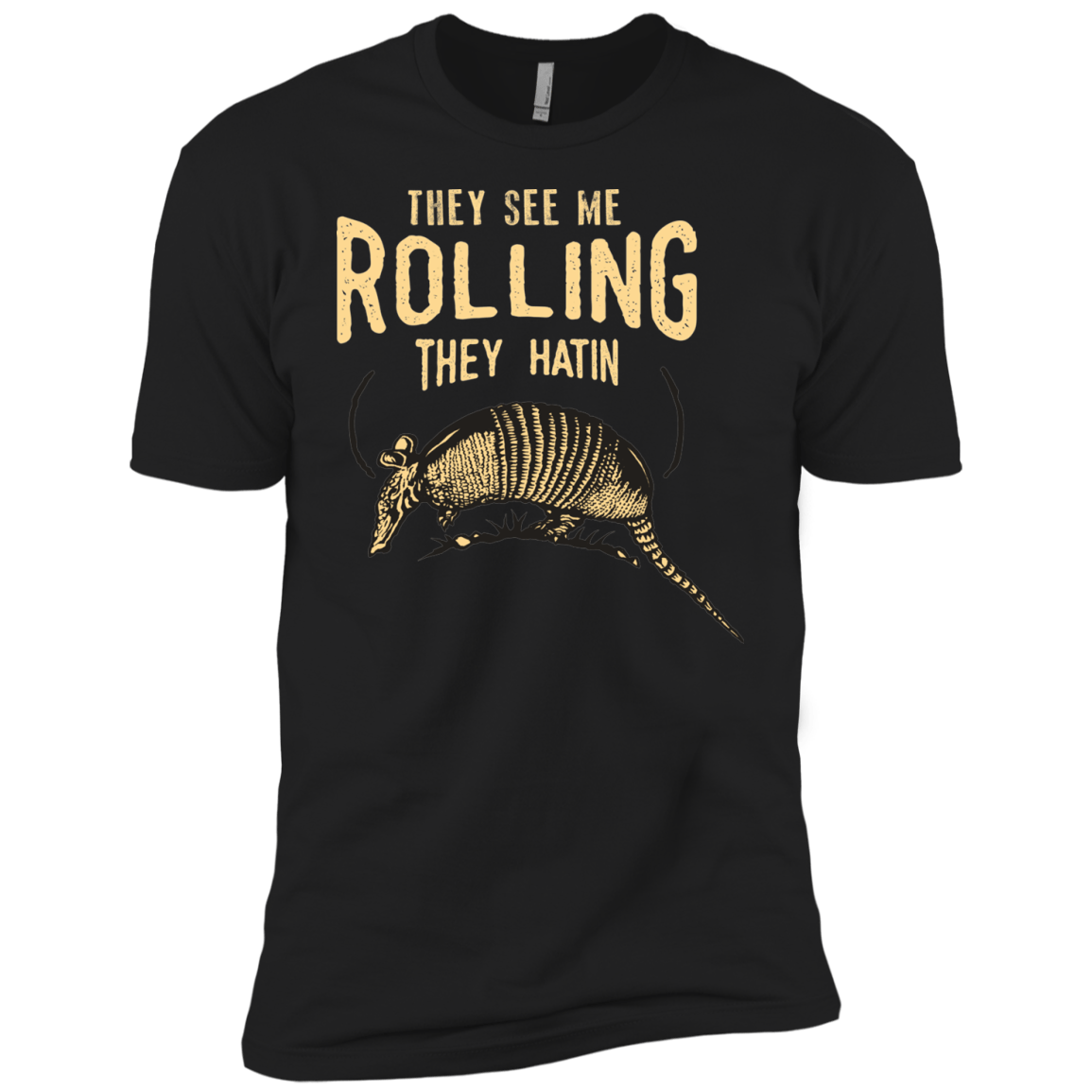 T-Shirts Black / YXS They See Me Rollin Boys Premium T-Shirt