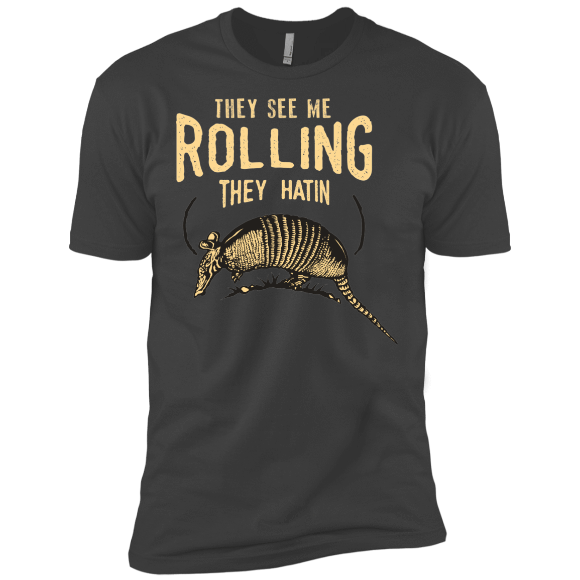 T-Shirts Heavy Metal / X-Small They See Me Rollin Men's Premium T-Shirt