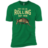 T-Shirts Kelly Green / X-Small They See Me Rollin Men's Premium T-Shirt