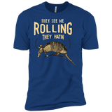 T-Shirts Royal / X-Small They See Me Rollin Men's Premium T-Shirt