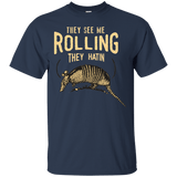 T-Shirts Navy / Small They See Me Rollin T-Shirt