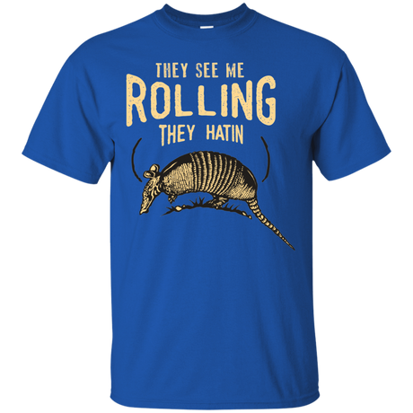 T-Shirts Royal / Small They See Me Rollin T-Shirt