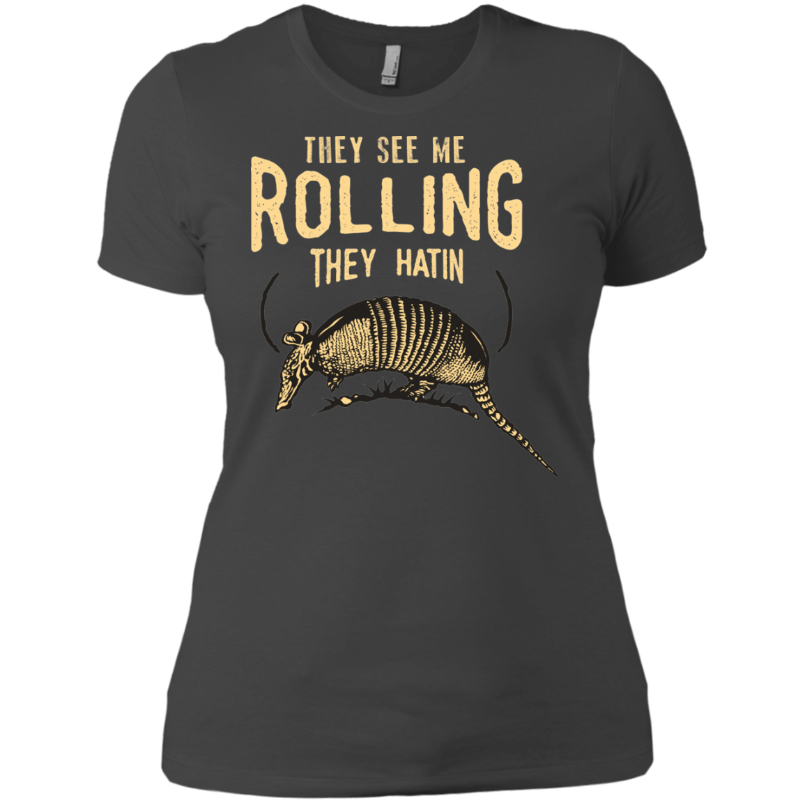 T-Shirts Heavy Metal / X-Small They See Me Rollin Women's Premium T-Shirt