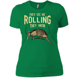 T-Shirts Kelly Green / X-Small They See Me Rollin Women's Premium T-Shirt