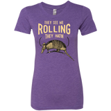 T-Shirts Purple Rush / Small They See Me Rollin Women's Triblend T-Shirt