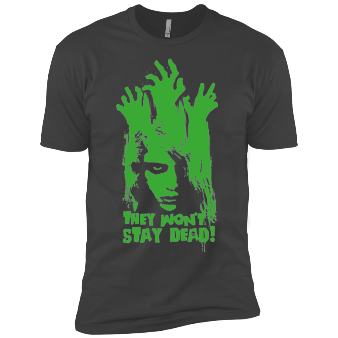They Wont Stay Dead Boys Premium T Shirt Pop Up Tee
