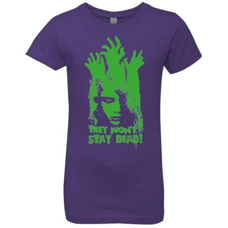 T-Shirts Purple Rush / YXS They Wont Stay Dead Girls Premium T-Shirt