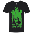 T-Shirts Black / X-Small They Wont Stay Dead Men's Premium V-Neck