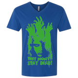 T-Shirts Royal / X-Small They Wont Stay Dead Men's Premium V-Neck