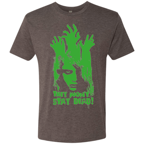 T-Shirts Macchiato / Small They Wont Stay Dead Men's Triblend T-Shirt