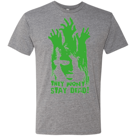 T-Shirts Premium Heather / Small They Wont Stay Dead Men's Triblend T-Shirt