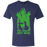 T-Shirts Vintage Navy / Small They Wont Stay Dead Men's Triblend T-Shirt