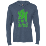 T-Shirts Indigo / X-Small They Wont Stay Dead Triblend Long Sleeve Hoodie Tee