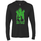 T-Shirts Vintage Black / X-Small They Wont Stay Dead Triblend Long Sleeve Hoodie Tee