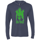 T-Shirts Vintage Navy / X-Small They Wont Stay Dead Triblend Long Sleeve Hoodie Tee