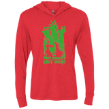 T-Shirts Vintage Red / X-Small They Wont Stay Dead Triblend Long Sleeve Hoodie Tee