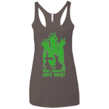 T-Shirts Macchiato / X-Small They Wont Stay Dead Women's Triblend Racerback Tank