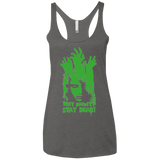 T-Shirts Premium Heather / X-Small They Wont Stay Dead Women's Triblend Racerback Tank