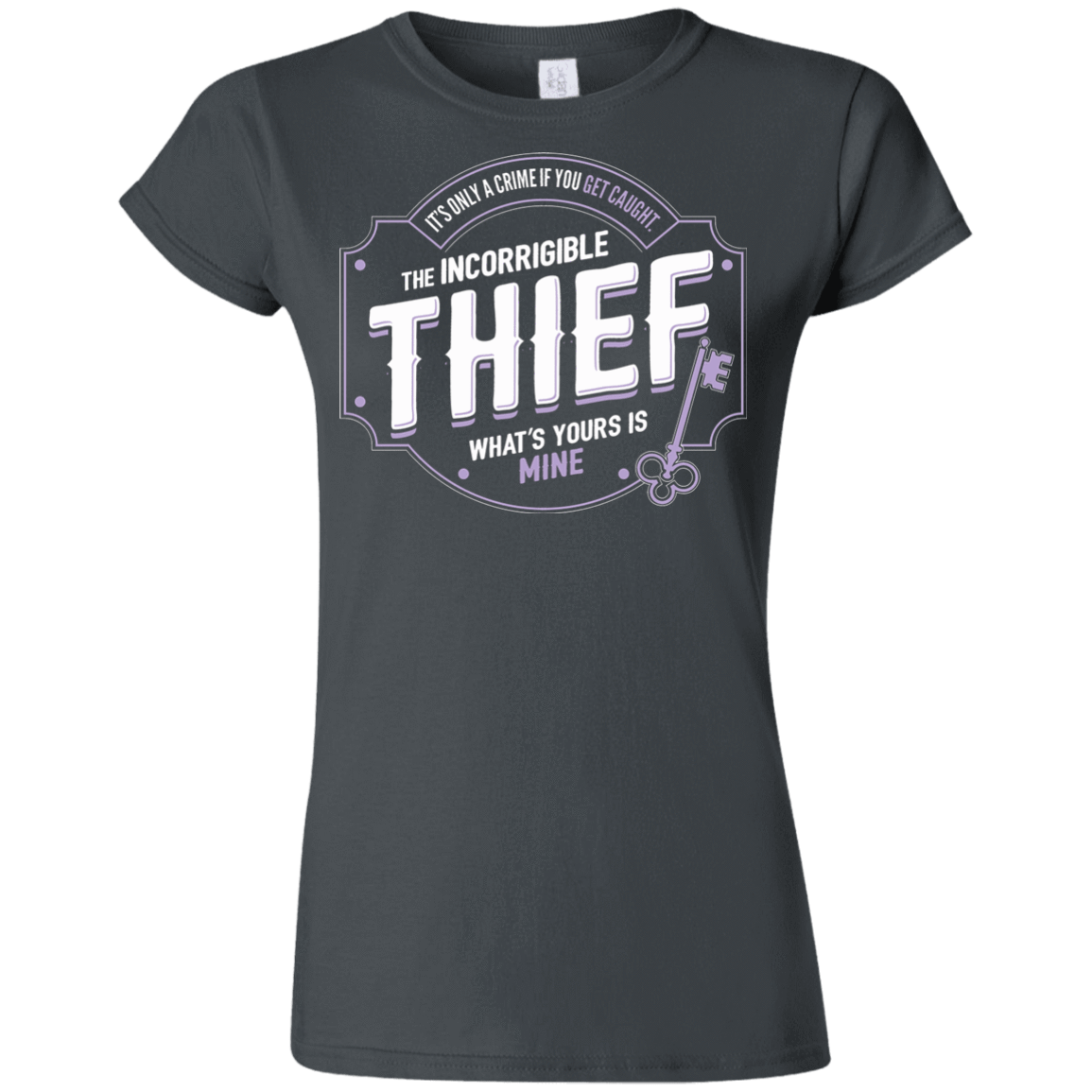 T-Shirts Charcoal / S Thief Junior Slimmer-Fit T-Shirt