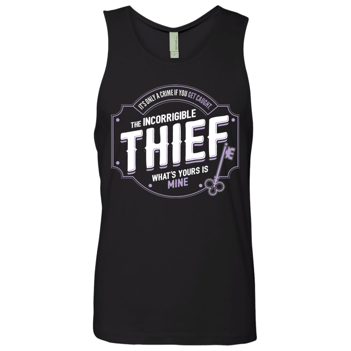 T-Shirts Black / S Thief Men's Premium Tank Top