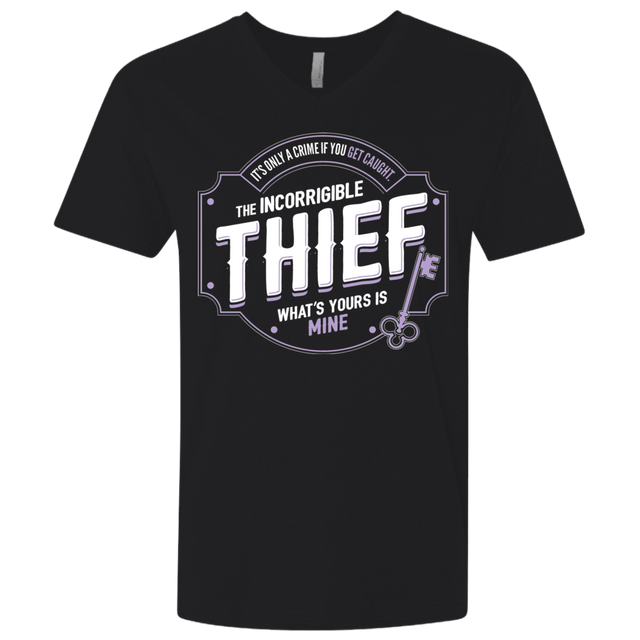 T-Shirts Black / X-Small Thief Men's Premium V-Neck