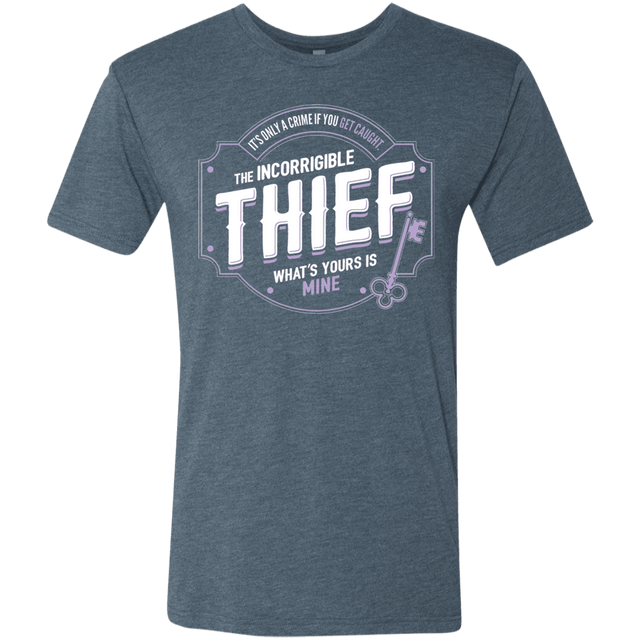 T-Shirts Indigo / S Thief Men's Triblend T-Shirt