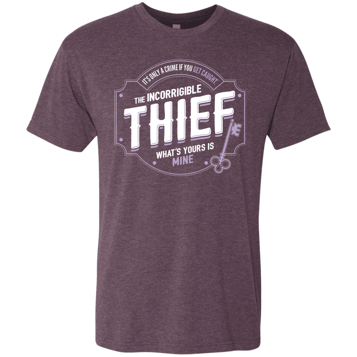 T-Shirts Vintage Purple / S Thief Men's Triblend T-Shirt