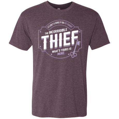 T-Shirts Vintage Purple / S Thief Men's Triblend T-Shirt