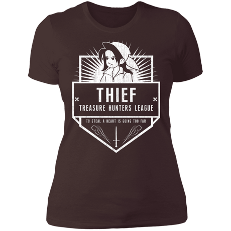 T-Shirts Dark Chocolate / S Thief Treasure Hunters League Women's Premium T-Shirt