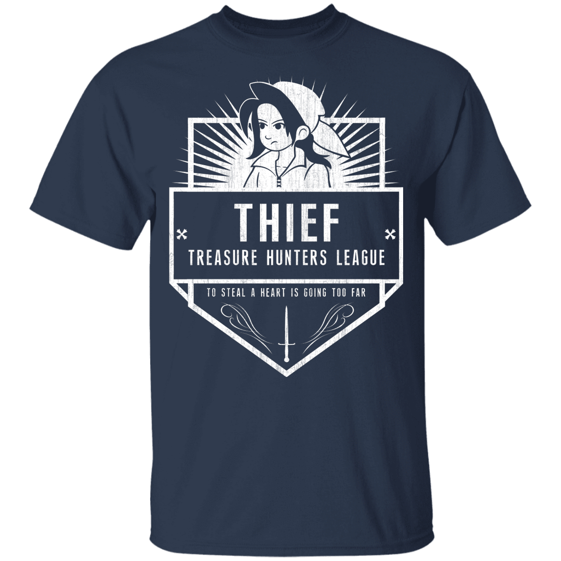 T-Shirts Navy / YXS Thief Treasure Hunters League Youth T-Shirt