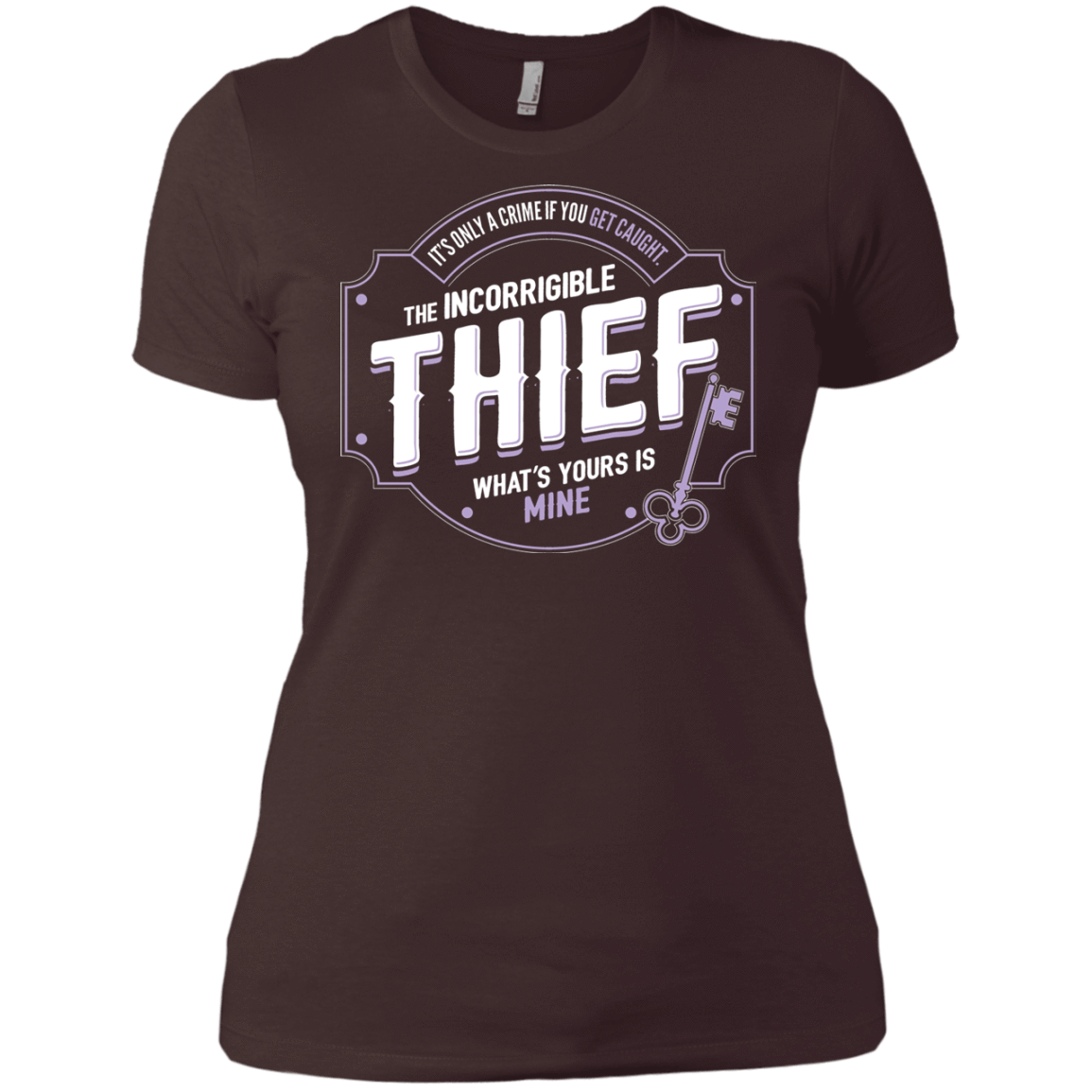T-Shirts Dark Chocolate / X-Small Thief Women's Premium T-Shirt