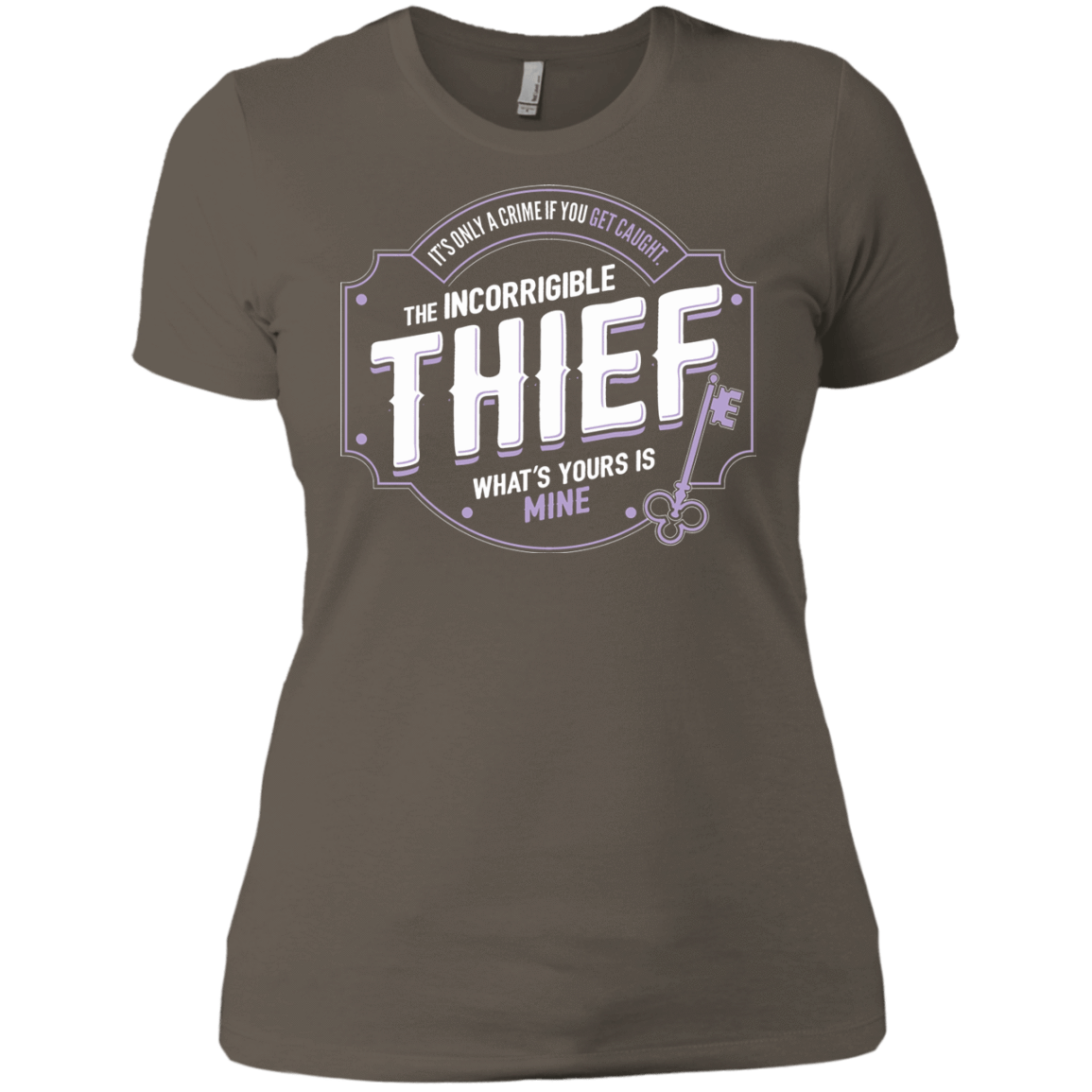 T-Shirts Warm Grey / X-Small Thief Women's Premium T-Shirt