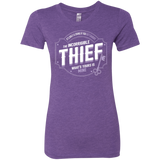 T-Shirts Purple Rush / S Thief Women's Triblend T-Shirt