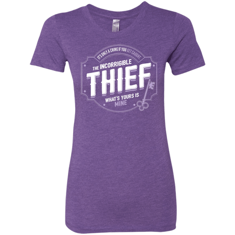 T-Shirts Purple Rush / S Thief Women's Triblend T-Shirt