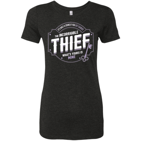 T-Shirts Vintage Black / S Thief Women's Triblend T-Shirt