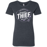 T-Shirts Vintage Navy / S Thief Women's Triblend T-Shirt